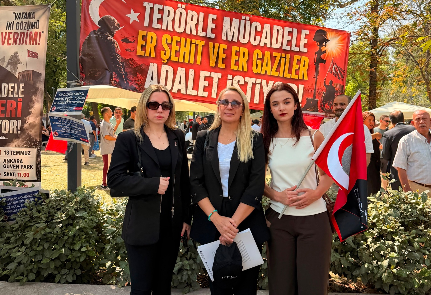 Er Gazilerimizin Haklı Mücadelesinde Onların Yanındayız